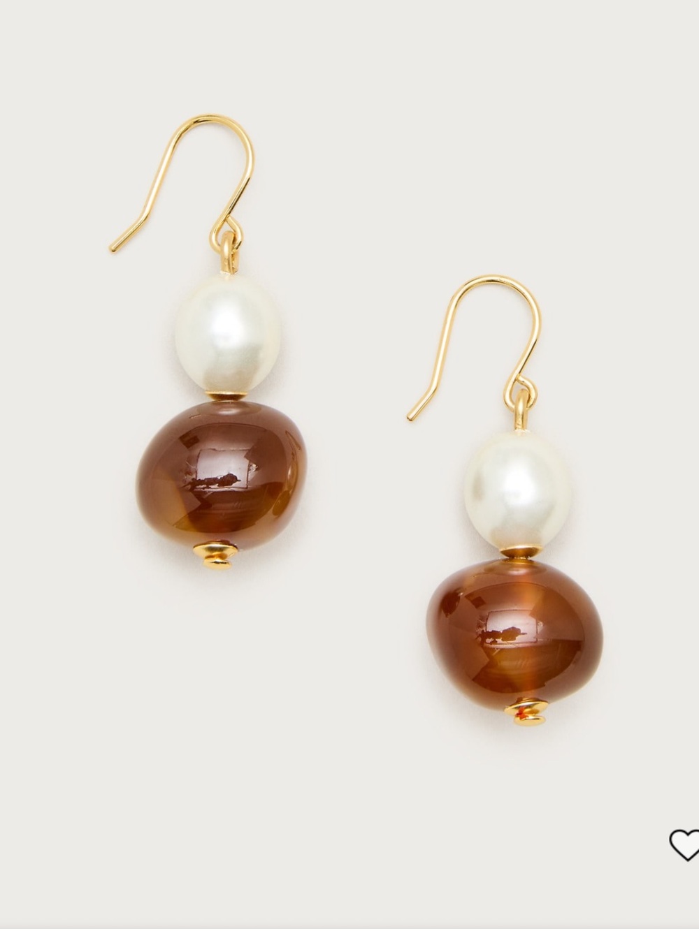 J.Crew Pearl and bead drop earrings - Picture 1 of 1